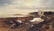 Benjamin Williams Leader The Excavation of the Manchester Ship Canal France oil painting reproduction